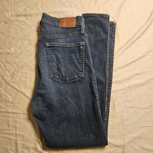 Madewell 10" High-Rise Skinny Jeans Size 29 Dark Indigo Blue